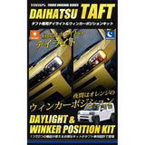 YOURS DAIHATSU 5 TUFT DAYLIGHT & TURN Signal Position Kit, Compatible with G/G Turbo ONLY, On Off Function, Road Transport Vehicle ACT COMPLION