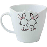 Saikai Pottery Rabbit Divider Mini Plate 60238