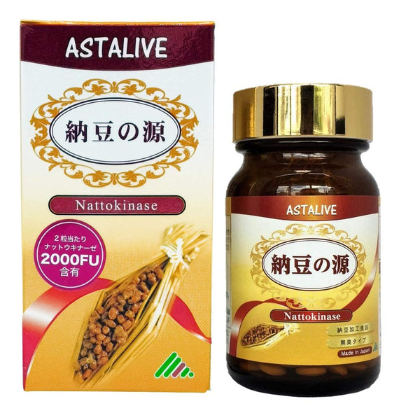 ASTALIVE natto sources nattokinase 60 tablets (odorless type)
