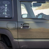 IPF EXP Series Door Handle Protector Leather-style Jimney JB64 / Jimney Sierra JB74 Exclusive Design Easy Installation Scratch Prevents Scratch Prevention in Japan EXJ-03 with 3 pieces made in black