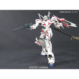 Bandai Hobby RX-0 Unicorn Gundam HD Color with MS Cage Master Grade Figure, Scale 1/100