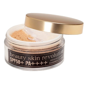 Beautiful Skin Revo (Mineral Power Foundation UV4 Plus/12g) Mineral Foundation Powder Base (Base Makeup Function)