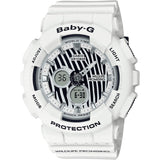 [Casio] Babygie Watch Love Sea and The Earth Wildlife Promising Collaboration Model BA-120WLP-7AJR Women's Black & White