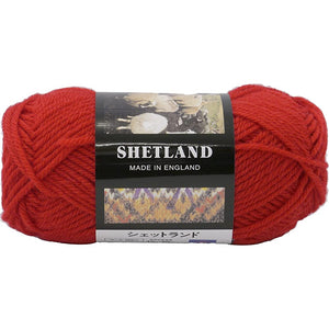 Puppy Shetland 10000523 Wool Knitting Yarn, Medium Weight, 1.4 oz (40 g), Approx. 94.4 yd (90 m), 10-Skein Set