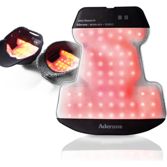 Aderans N-LED FLEX Made in Japan LED irradiation device LED hair growth You can wear it when you go out Home appliances Red LED Red light Lightweight Washable For men and women Fits the shape of a hat