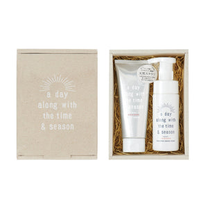 a day Hand Soap & Body Scrub Set Fig & Clove