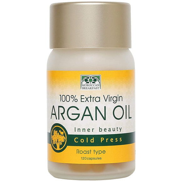 Moroccan breakfast Eating argan oil (uses 100% first-pressed argan oil, 4 grains a day for about 1 month)