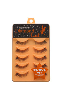 Diamond Lash [Elegant eye] 5 pairs (for upper eyelashes) For elegant and elegant eyes with a point on the outer corner of the eye...