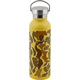 Captain Stag Sports Bottle, Water Bottle, Direct Drinking, Double Stainless Steel Bottle, Vacuum Insulated, HD Bottle, 20.3 fl oz (600 ml), Camping Out