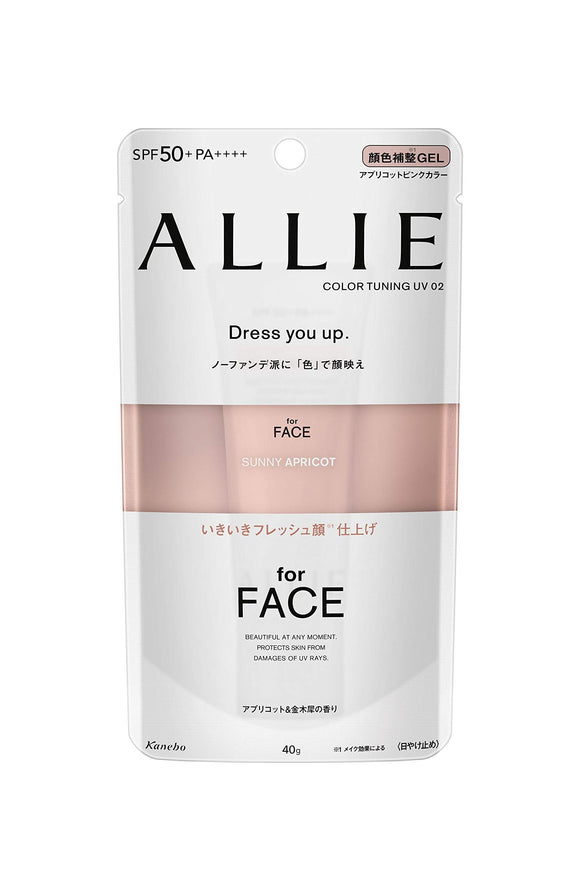 ALLIE Color Tuning UV AP SPF50+/PA++++ Apricot Pink Color Apricot and Rhinoceros Fragrance [Discontinued Product] Sunscreen 40g