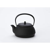 Iwachu 12822 Iron Kettle, Black Grill, 1.2 gal (0.65 L), Multi-Use Teapot, Type 5, New Arare, Induction Compatible