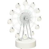 Slowly Follow to be Ferris Wheel Heal isiguro Music Box with LED Ferris Wheel 12830 White