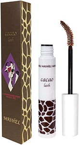 CACAOLASH Long Type Mascara Brown Waterproof Cacao Lash Quick Drying Removes with Hot Water Contains Human Stem Cell Culture Solution [Made in Japan] MASHEL (single item)