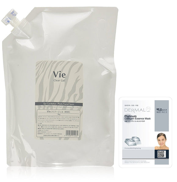 Vie clear gel 2kg + whitening pack 1P set