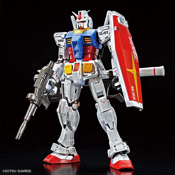 MG 1/100 Gundam Base Limited RX-78-2 Gundam Ver. 3.0 Titanium Finish Plastic Model (Gundam Base Exclusive)