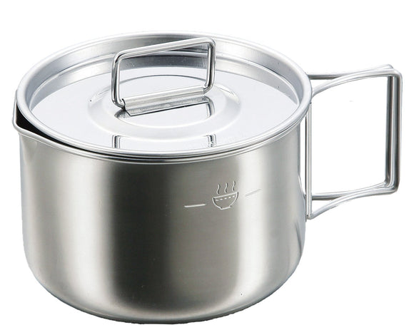CAPTAIN STAG Cooker Stainless Ramen Cooker Made in Japan M-5511 / M-5512