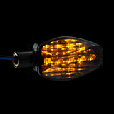 Posh (POSH) Motorcycle Supplies LED Winker Model Kit Glom (GROM) /MSX125 Black Body /Smoke Lens Light Wait LED Winker 059453-06