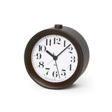 Remnos WR09-15 BW Lemnos Alarm Clock, RIKI ALARM CLOCK Brown