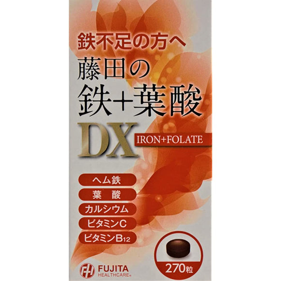 Fujita's iron + folic acid DX 270 tablets
