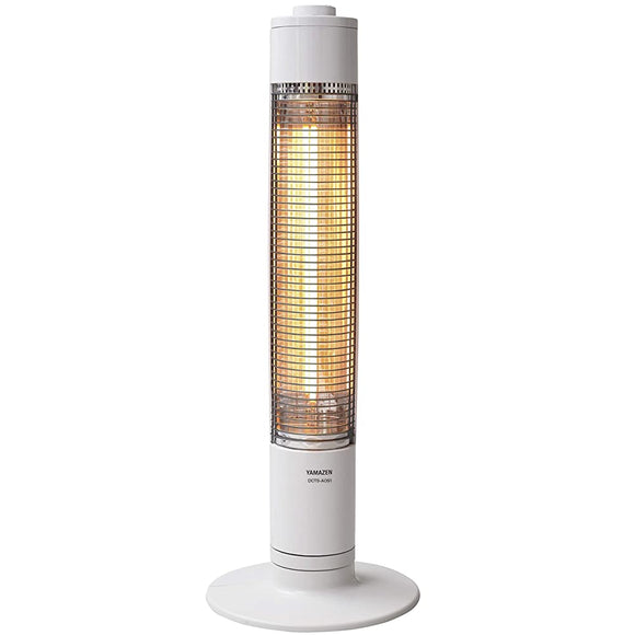 Yamazen DCTS-A091 Graphite Heater (900 W/450 W 2 Levels Interchangeable) Auto Oscillating Function Included, White