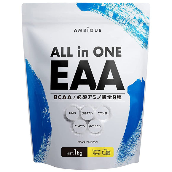[Lemon-flavored large capacity 1kg] AMBiQUE All-in-one EAA 9 essential amino acids, beta-alanine, glutamine, creatine, domestic production