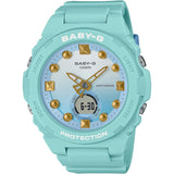 [Casio] Baby Gee Watch, Genuine Domestic Product BGA-320-3AJF Women's Mint Lagoon