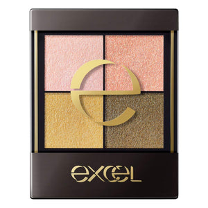 excel Real Close Shadow CS09 (Yellow Tassel) Eyeshadow Single Limited CS09 Yellow Tassel 3.5g