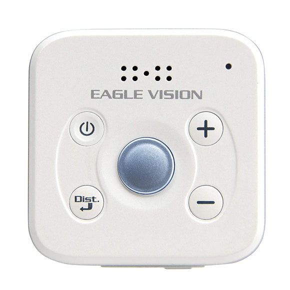 Asahi Golf EV-803 EAGLE Vision VOICE 3 GPS Voice Type Unisex White
