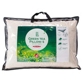 French Bed 360182600 GreenTeaPillow-S Green Tea Pillow, 16.9 x 24.8 Inches (43 x 63 cm), Beige