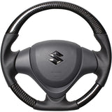 REAL (Real) Steering [Jimney (JB23W: 10)/Jimney Sierra (JB43W: 9)] Black Carbon MR31-BKC-BK-JIM