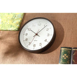 KATOMOKU plywood wall clock 4 brown sweep (continuous second hand) km-44B 252mm (quartz watch)