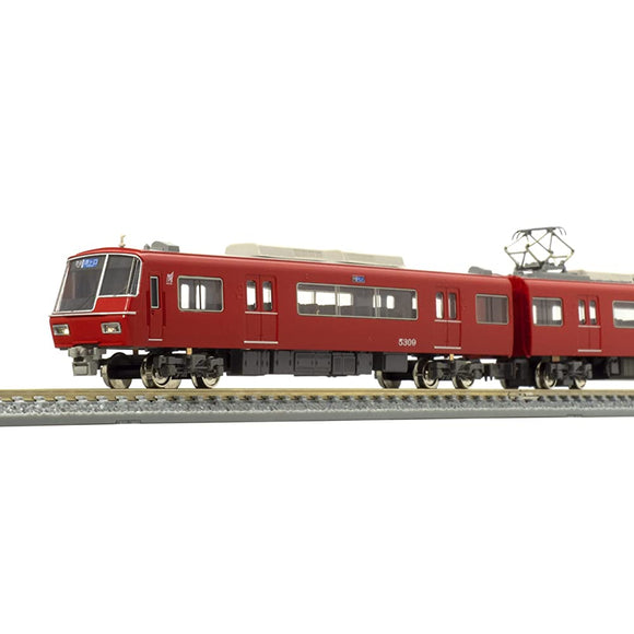 Greenmax 31542 N-Gauge Meitetsu 5300 Series 5309 Building Basic 2-Car Construction Set, Powered by Railway Model, Train