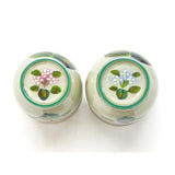 Kyuyaki [Couple Tea Cup] Gaku Shiyoka Back Picture