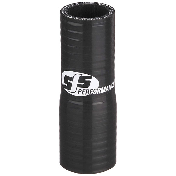 SFS SR28-25BK Different Diameter Silicone Hose, Reducer Hose, Inner Diameter 1.1 -1.0 Inches (28-25 mm), Black