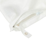 Nishikawa PTG5555902W Comforter Cover, Single, Quick Snap on and Take Off, Made in Japan, 100% Cotton, Beaute, White