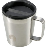 Captain Stag UE-3566 Cup, Mug, Noodle In Mug, Double Stainless Steel, Vacuum Insulated, Heat and Cold Retention, 15.2 fl oz (450 ml), Silver