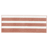 Suminoe Washable Kitchen Mat, Bath Mat, 17.7 x 106.6 inches (45 x 270 cm), Pink