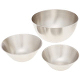 Sori Yanagi 6-Piece Stainless Steel Bowl and Strainer Set - 6.2/7.3/9.1 Inches (16/19/23cm)