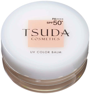 TSUDA COSMETICS UV Color Balm (Natural Pink) Beauty Balm Fluctuating Skin Sensitive Skin 18g