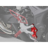 Posh (POSH) Motorcycle Supplies Step Uplate YZF-R25/A (2015-2020) Red 066072-02