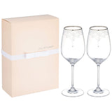 Narumi GW4132-63393A Pair Wine Glass, Jill Stuart, 11.8 fl oz (340 cc), Set of 2, Made in Japan