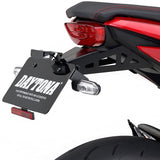 DAYTONA CB650R/CBR650R (21), Fenderless Kit for MotorcyCles, Led License Lamp, Compiliant with Safety Standards