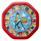 Rhythm Clock Industries 4MH440MC01 Disney Toy Story Wall Clock, Karakuri Clock, 14.6 x 14.6 x 3.7 inches (37 x 37 x 9.3 cm), Includes 4 Songs