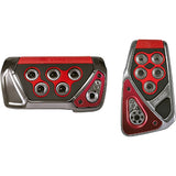 For carmate cars [Full-scale GT pedal set] Razo GT SPEC AT-S Aluminum Die Cast Red Alumite Axel Brake Cover RP101RE