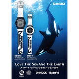 [Casio] Baby Gee Radio Solar Love the Sea and the Earth BGA-2700K-1AJR Women's Watch