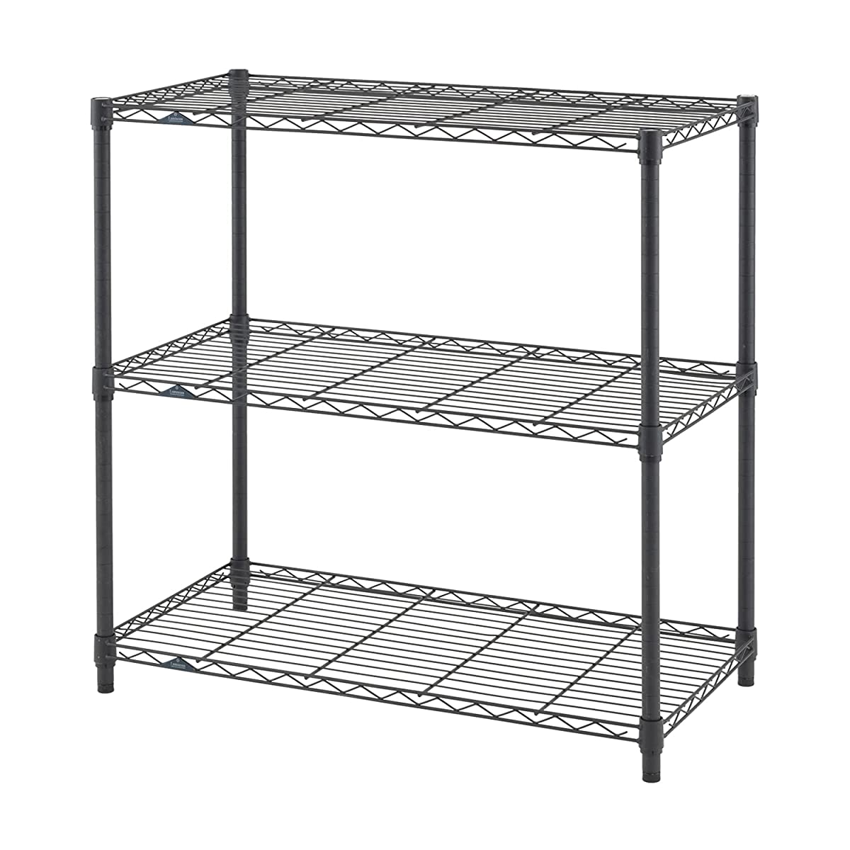 Doshisha EX9090-3BK Luminous Outdoor Steel Rack Exterior Rack, Black, Width  35.8 x Height 35.4 x Depth 18.1 inches (91 x 90 x 46 cm), 24.1 lbs (10.84 