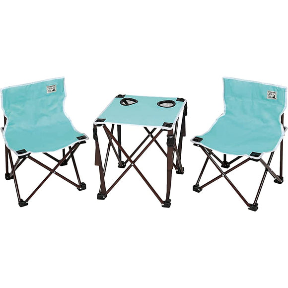 Captain Stag Outdoor Chair Table Compact Table Chair Set CS Charmant
