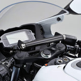DAYTONA 16796 Motorcycle Clamp Bar, for GSX-R125 (18-21), Multi-Bar Holder, Ash Silver