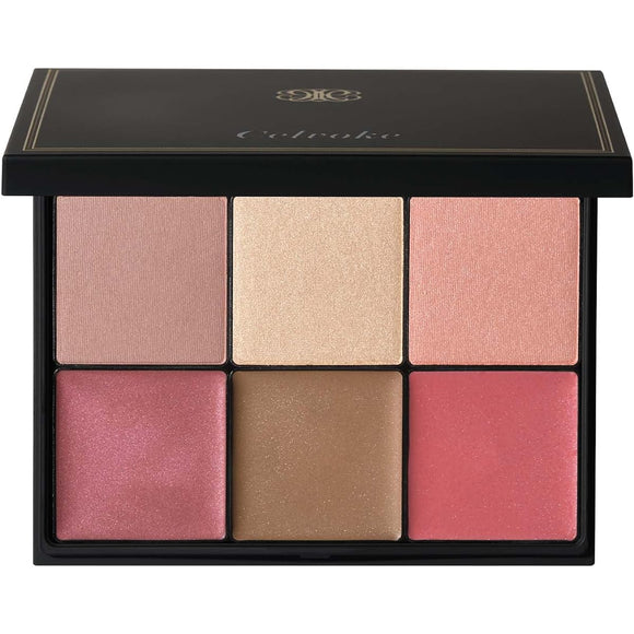 Celvoke Elemental Face Palette EX01＜2023 Holiday Collection＞