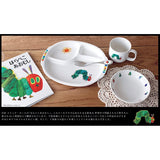 Nikko 8010-KS04 Children's Tableware, Harapeko Amagami Mogu Set (Lunch Dish, Rice Ball, Mug, Small Pot)